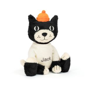 Jellycat Jack with Personalised Cream Jumper