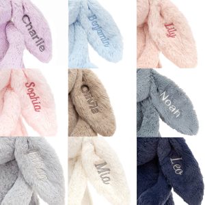 Personalised Bashful Truffle Bunny Medium