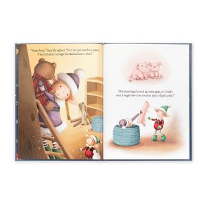 Eldo Elf and the Patchwork Bashful Bunny Book and Eldo Elf