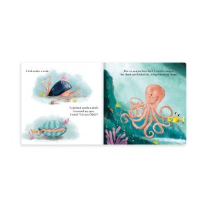Odell, The Fearless Octopus Book and Odell Octopus Little